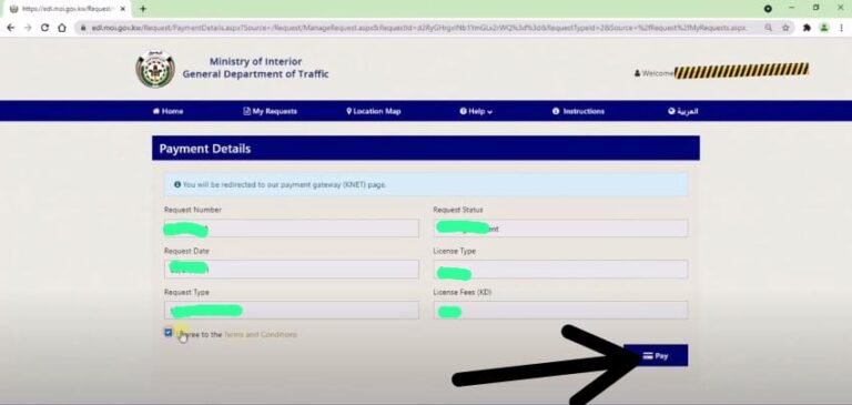 kuwait driving licence check online: moi gov & mobile id 