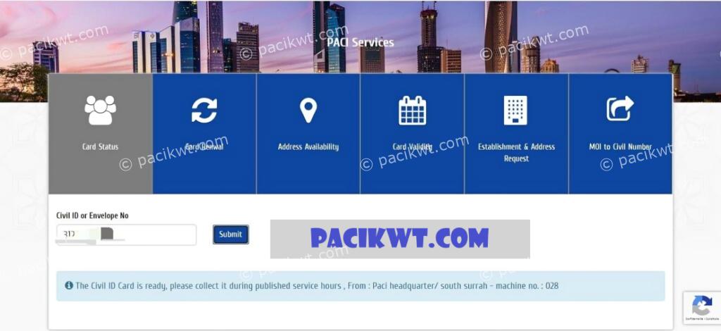 www.civil id inquiry kuwait quick access