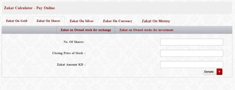 zakat calculator kuwait and Donate via Zakat House & Sahel App