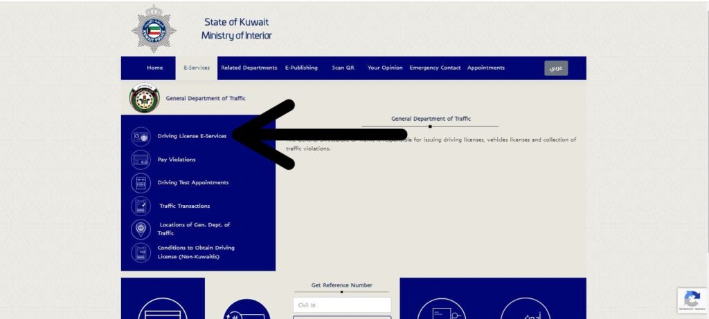 driving kuwait license renewal online 2024