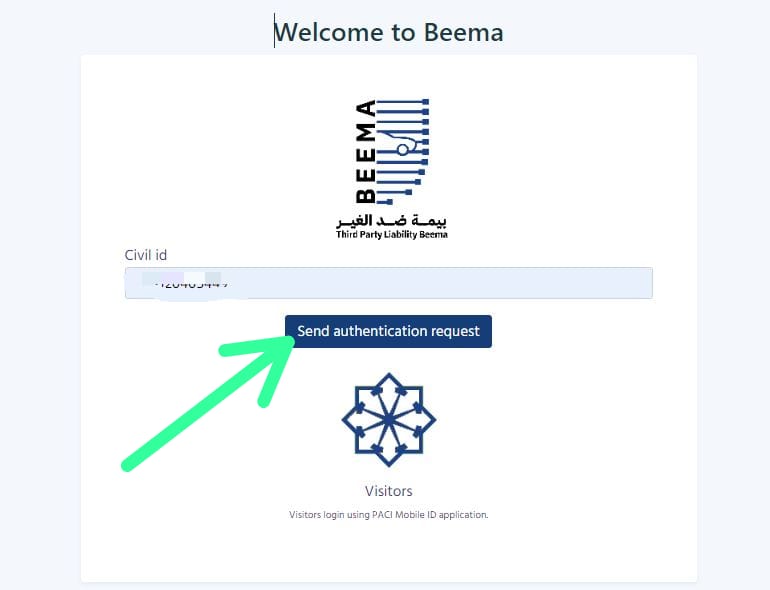 beema iru gov kw user-friendly login, registration & renewal steps
