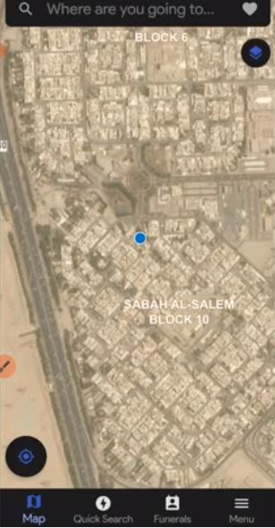 mubarak al kabeer postal code & location 