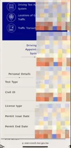 driving test appointment step by step