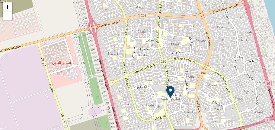mubarak al kabeer postal code & location 