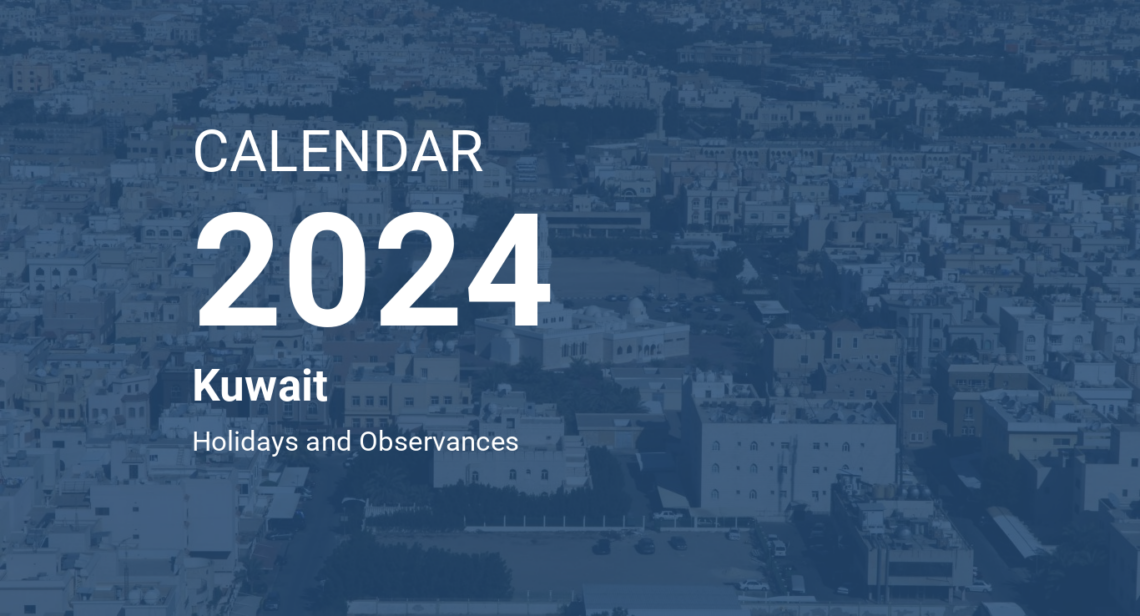 kuwait calendar 2024 with holidays pdf