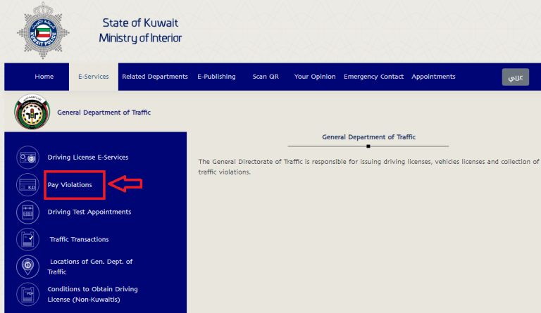 sahel moi traffic fines check and pay