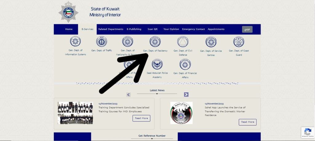 moi kuwait residency, information